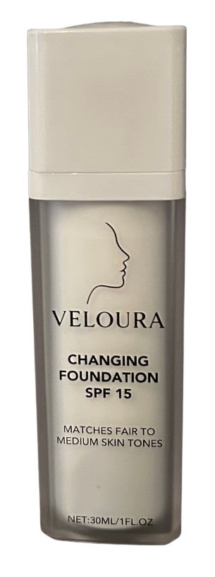 Fond de teint avec protection SPF15